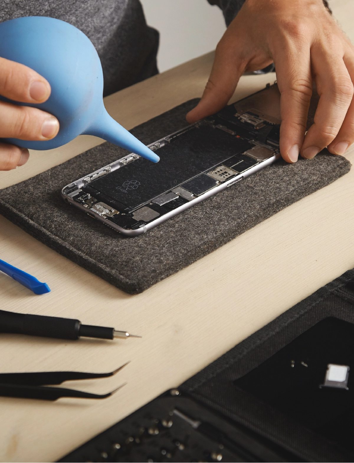 Phone Repair Portrait